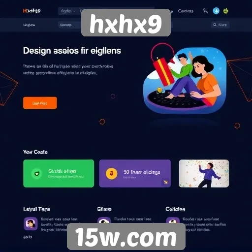 Análise da interface do site hxhx9